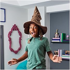 Harry Potter Wizarding World 6063719 Interactive Magic Hat with Movements, 15 Different Sayings in 2 Languages, Toy for Children from 5 Years
