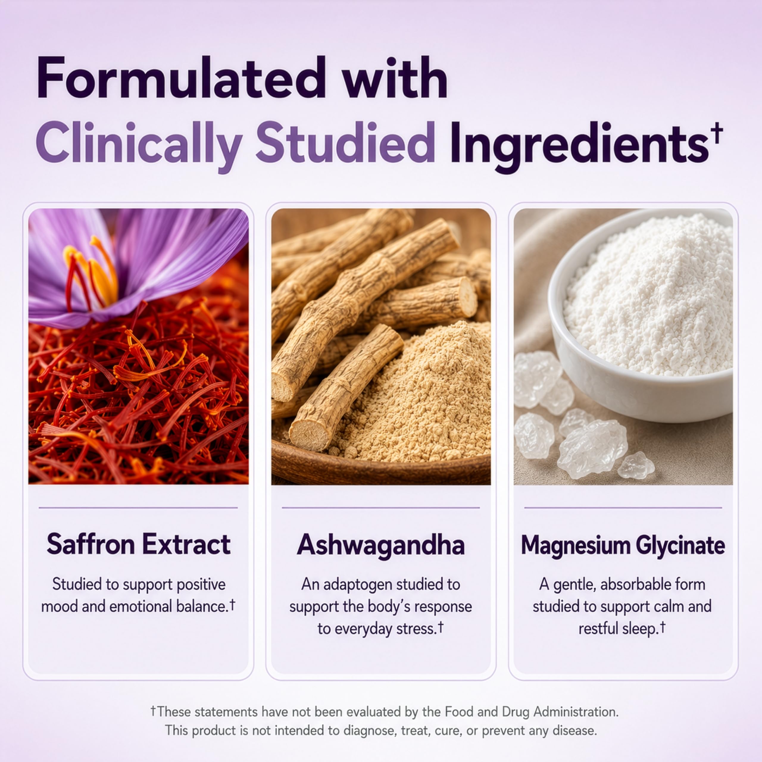 Saffron Supplements for Women & Men, 100mg Pure Saffron Extract & Arjuna — Amazon image 6