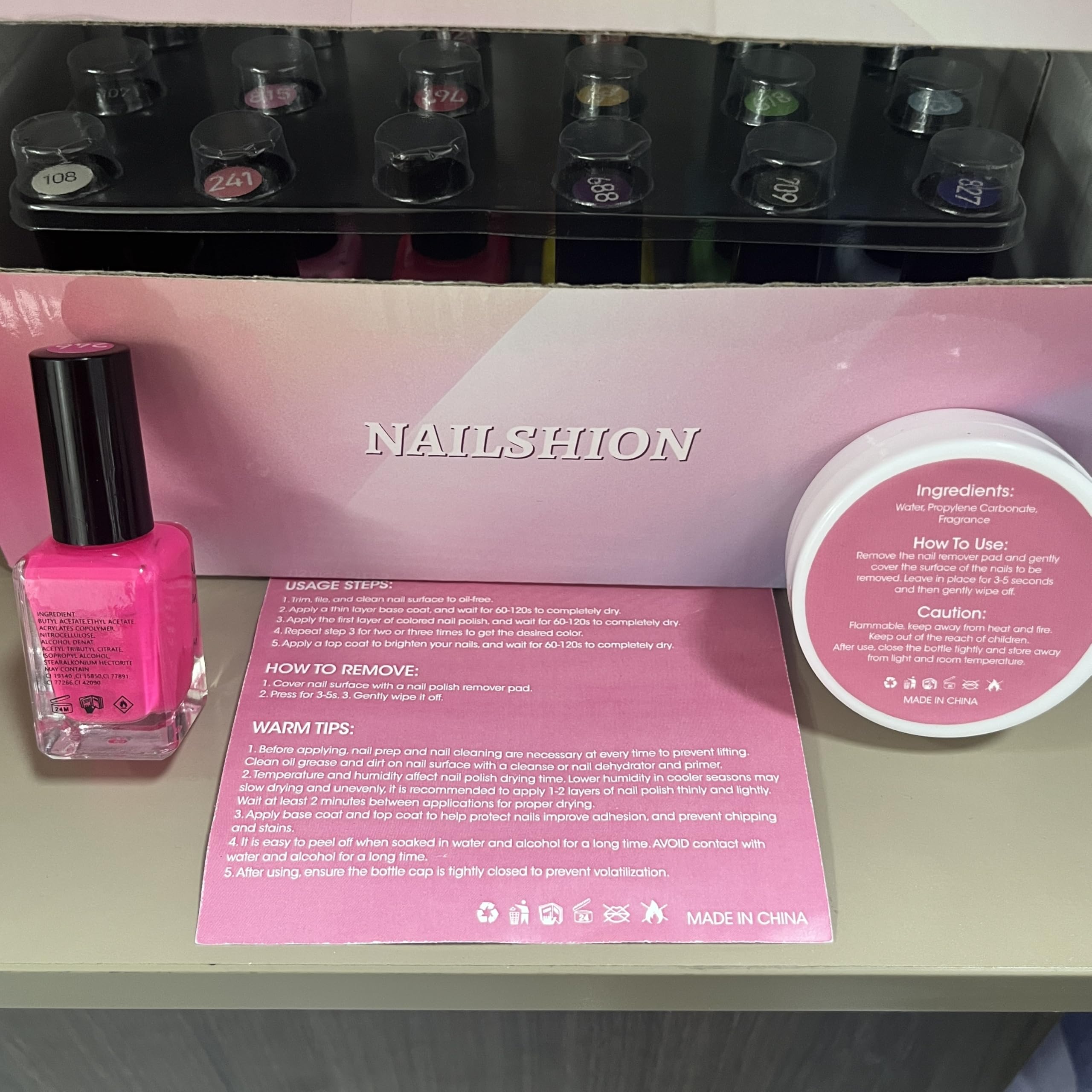 Nailshion Air-Dry Non-Gel Nail Polish
