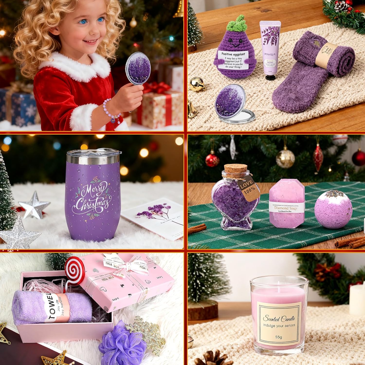 Advent Calendar 2025 for Women Teen Girls - 12 Days of Christmas Countdown Calendar for Mom Wife Girlfriend Sister Her - Christmas Gifts Woman Gifts Basket Includes Mug Scented Candle Bath Bomb - Image 5
