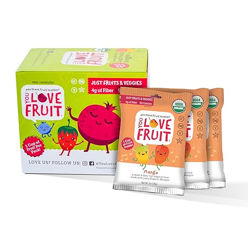 Miniatura 39 de YOU LOVE FRUIT - PASSION FRUIT POWER PALS - Bocadillos de frutas naturales, paquete de aperitivos saludables, fruta real! Sin gluten, sin OMG
