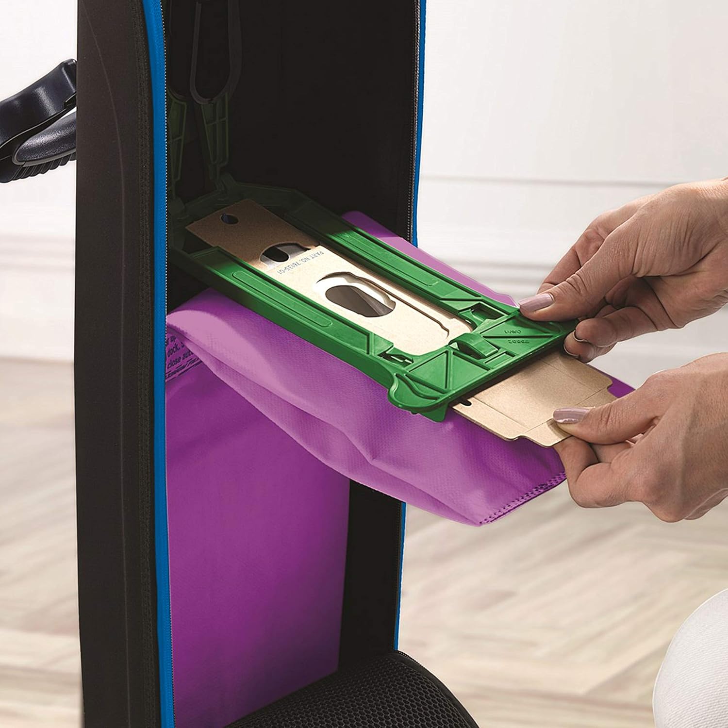 Installing a New Bag in an Oreck HEPA Upright Vacuum