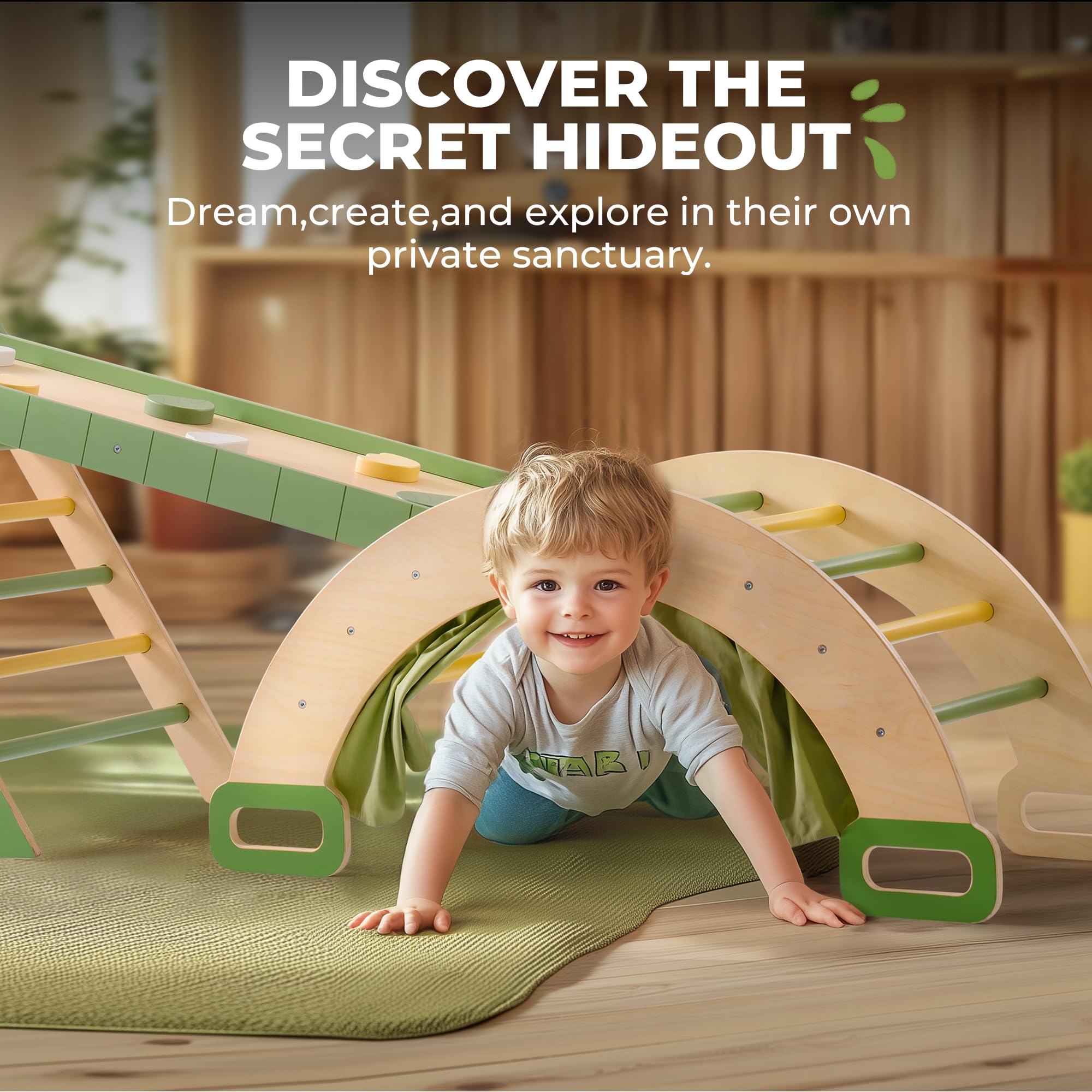 ROBUD (ロバド) 7イン1 ピクラー三角形セット 折りたたみ式木製クライミングおもちゃ 幼児用 モンテッソーリ 折りたたみ式クライミングセット ロープネット、スロープ、アーチクライマー付き 女の子&男の子用 Amazon | ROBUD (ロバド) 7イン1 ピクラー三角形セット 折りたたみ式