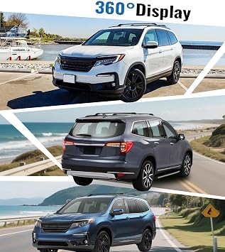 Fits Honda Pilot 2016-2022, Upgrade 330 LBS Lockable Roof Racks Cross Bars, Heavy Duty All Aluminum Rooftop Accessories