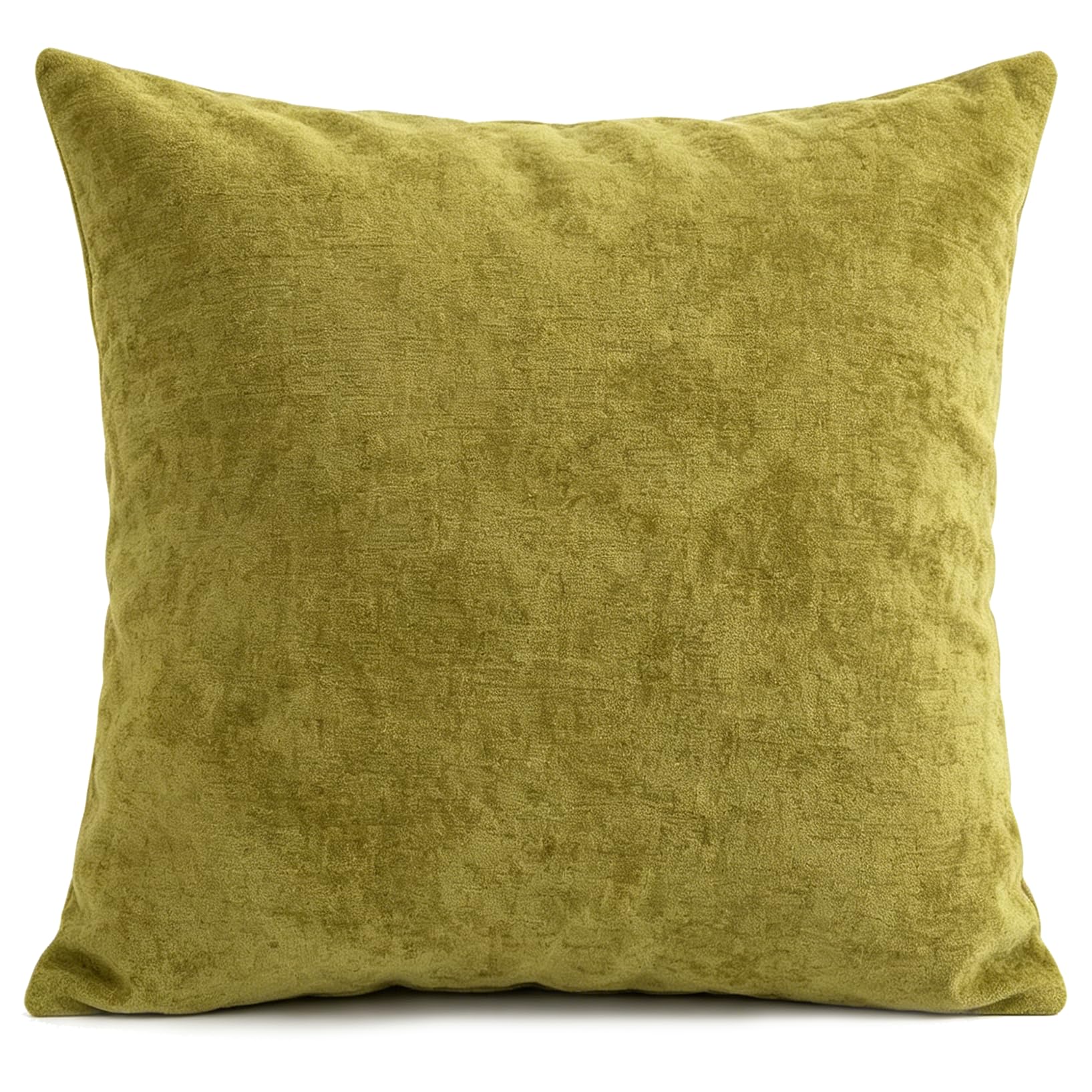 Yimafaner Yellow Decor Cushion, Throw Pillow Cover with Core for Sofa Chair Couch, 45 * 45cm