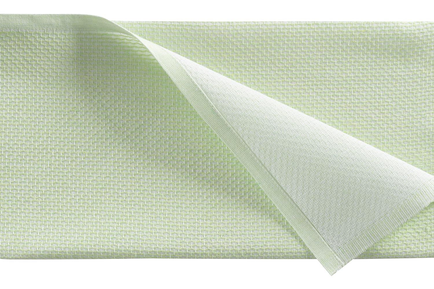 Blue Burgeon Tea Towel Fabric 1 4-40 x 60 cm Green Variety - Pleasant Green Kitchen Towels in Pack of 4 - Image 2