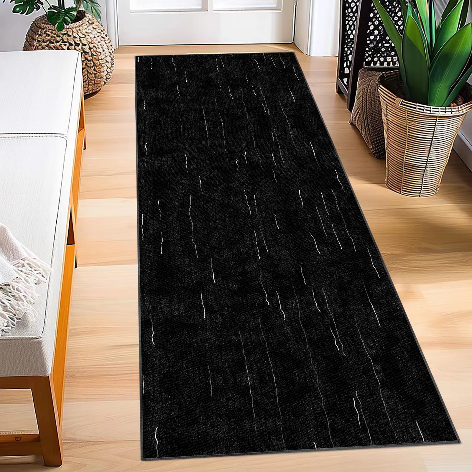 Tapis De Cuisine Antidérapant 40x70 Cm Lavable - Paillasson Couloir Entrée Intérieur Extérieur Moderne - 14