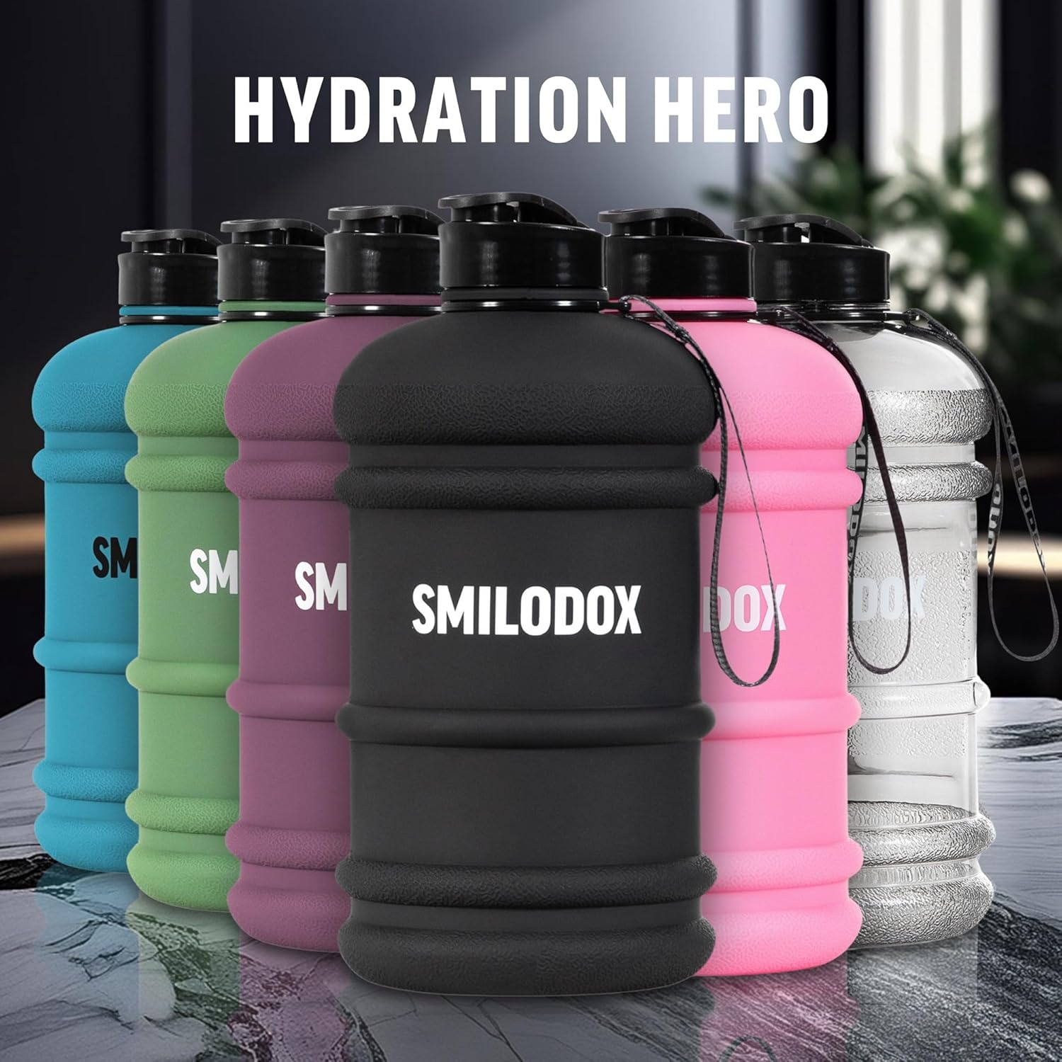 SMILODOX Trinkflasche: Die perfekte Begleiterin für Sport und Alltag!