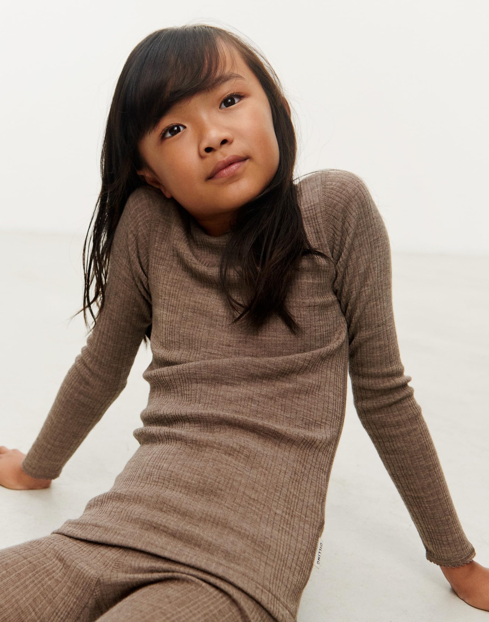 Dilling Kinder-Langarmshirt aus Merinowolle
