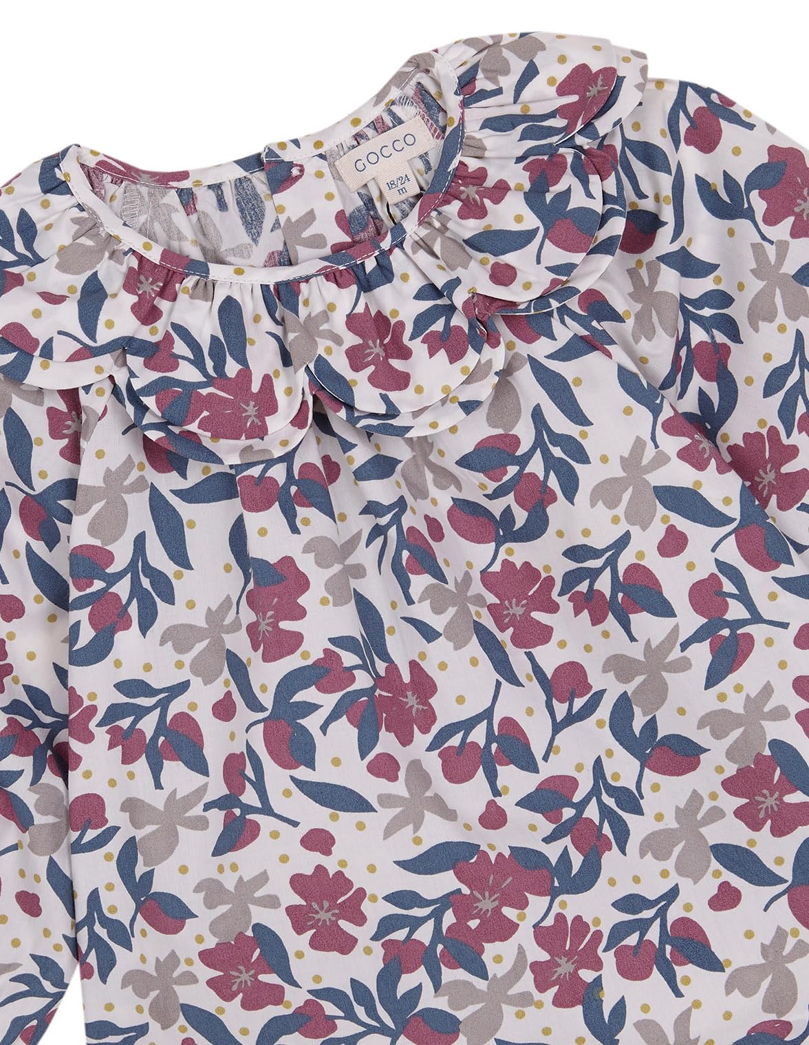Gocco Blusa Flores Grandes Bebés