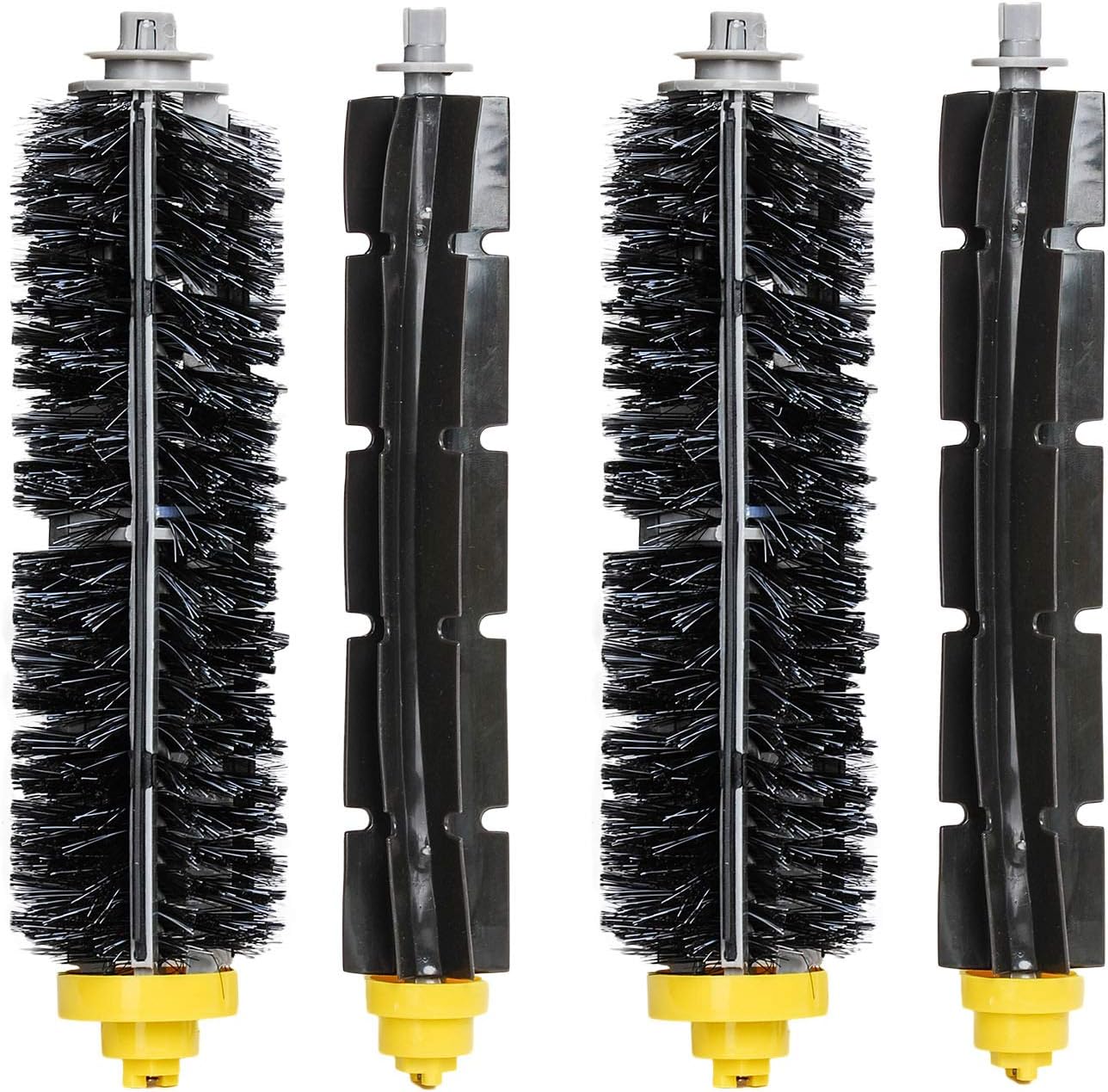HIFROM Replacement Bristle and Flexible Beater Brush Replacement for 600 Series 680 660 655 651 650 Vacuum Accessory, Bristle Brush & Flexible Beater Brush (2 Set)
