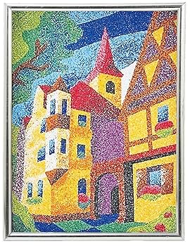 Amazon | アーテック 工作キット 砂絵 ~~スイスの街並み~~ 91000