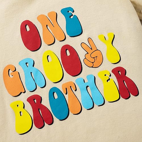 Miniatura 4 de Pudcoco Conjunto de camiseta de manga corta con letras de manga corta y pantalones largos sólidos, ropa de verano