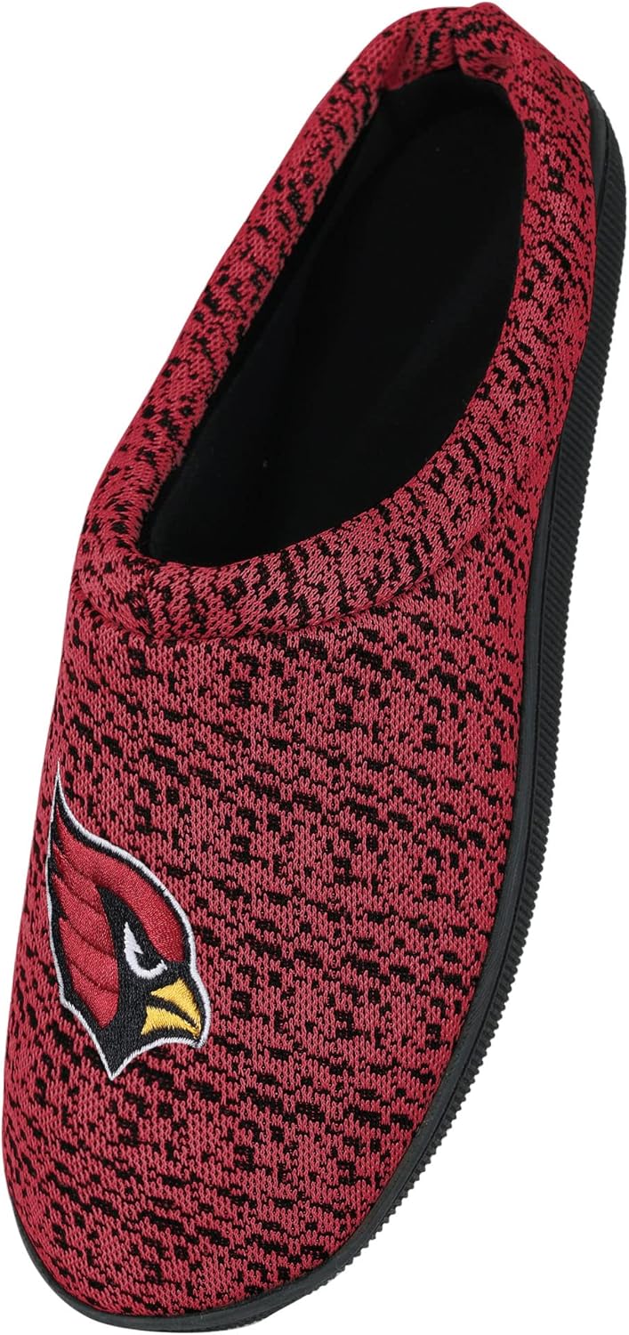 FOCO NFL mens Poly Knit Cup Sole Slipper - Image 4