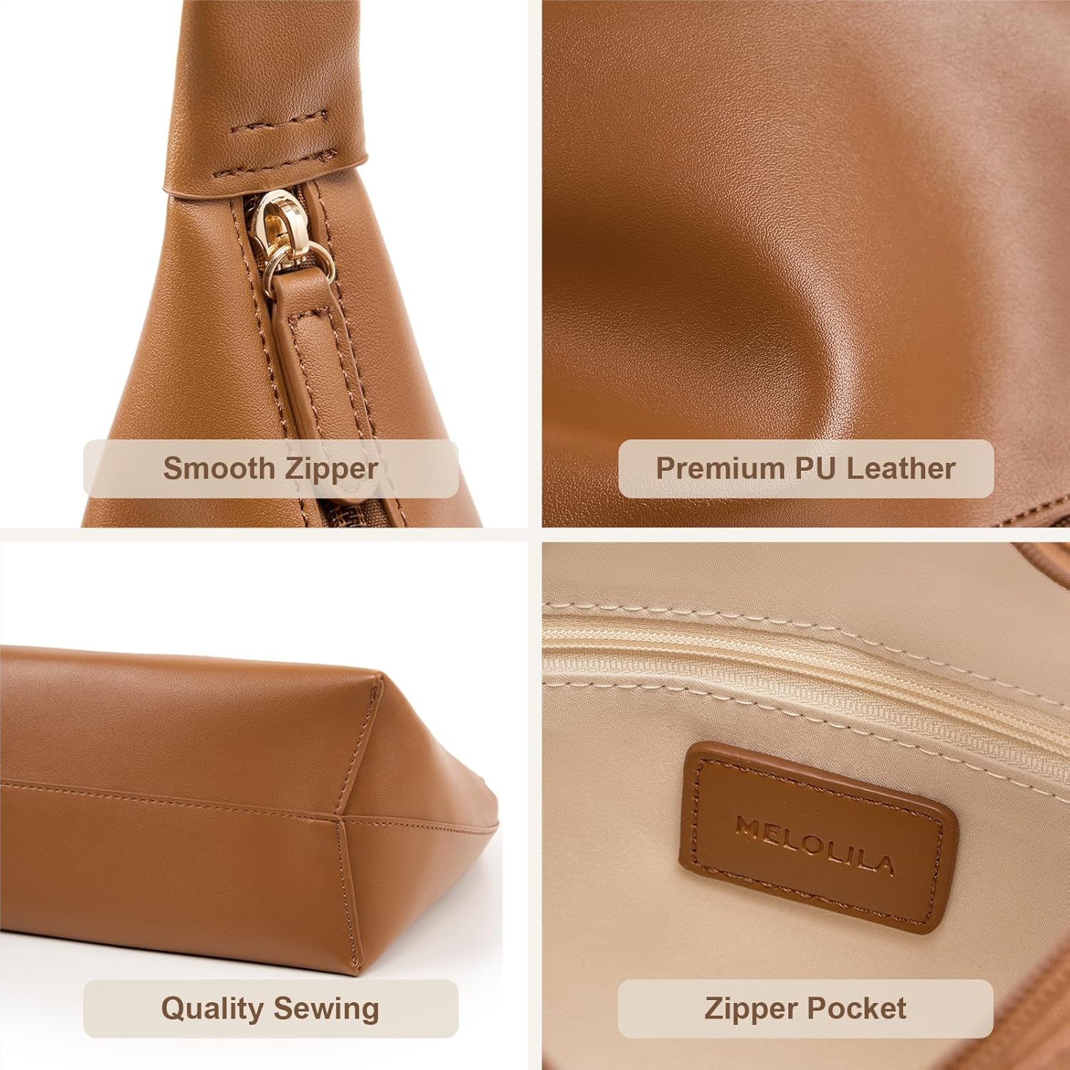 Small Hobo Bag Crescent Bag Y2K Purse Everyday Purse Trendy Purses for Women 2026