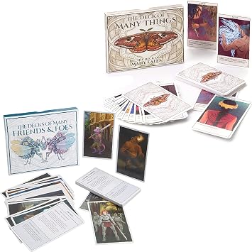 Stratagem 49 Hand-Illustrated Colorful Fantasy Tabletop Role Playing Game| DND 5e| 2-Pack Combo Bundle
