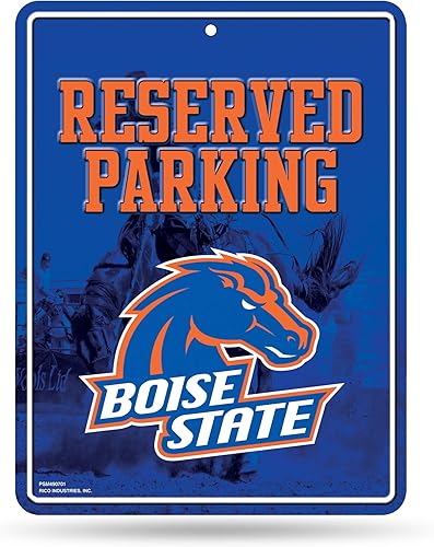 Vista 77 de Letrero de metal NCAA de 8.5 x 11 pulgadas, ideal para cueva de hombre, dormitorio, oficina, decoración del hogar Primario