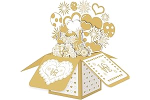 3D Valentines Pop Up Card, Handmade Love Romantic Card