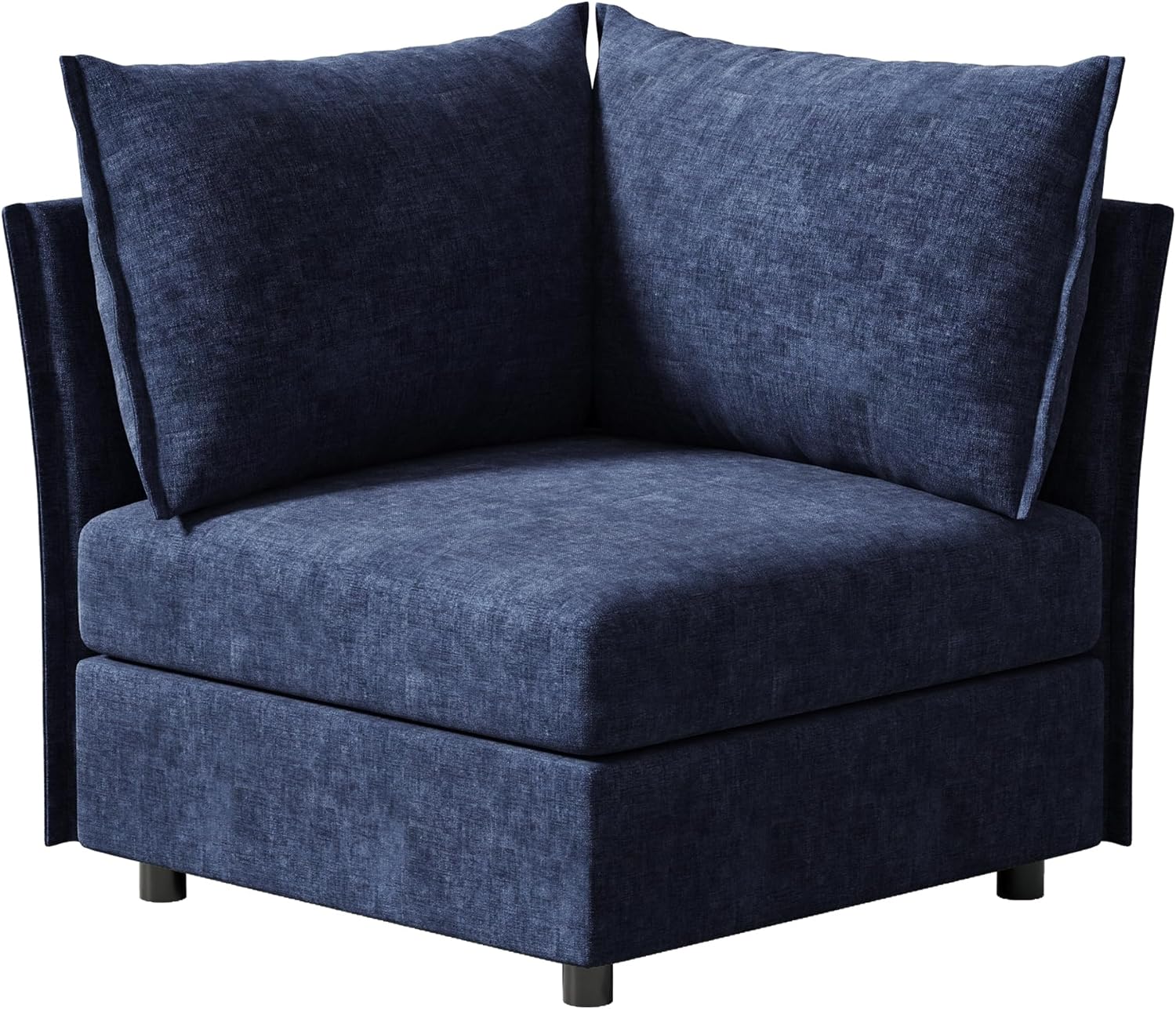 ABCASA Modular Sectional Sofa Corner Couch Blue