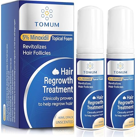 5% Minoxidil Foam for Men and Women Hair Growth, Minoxidil for Men and Women Foam, ...