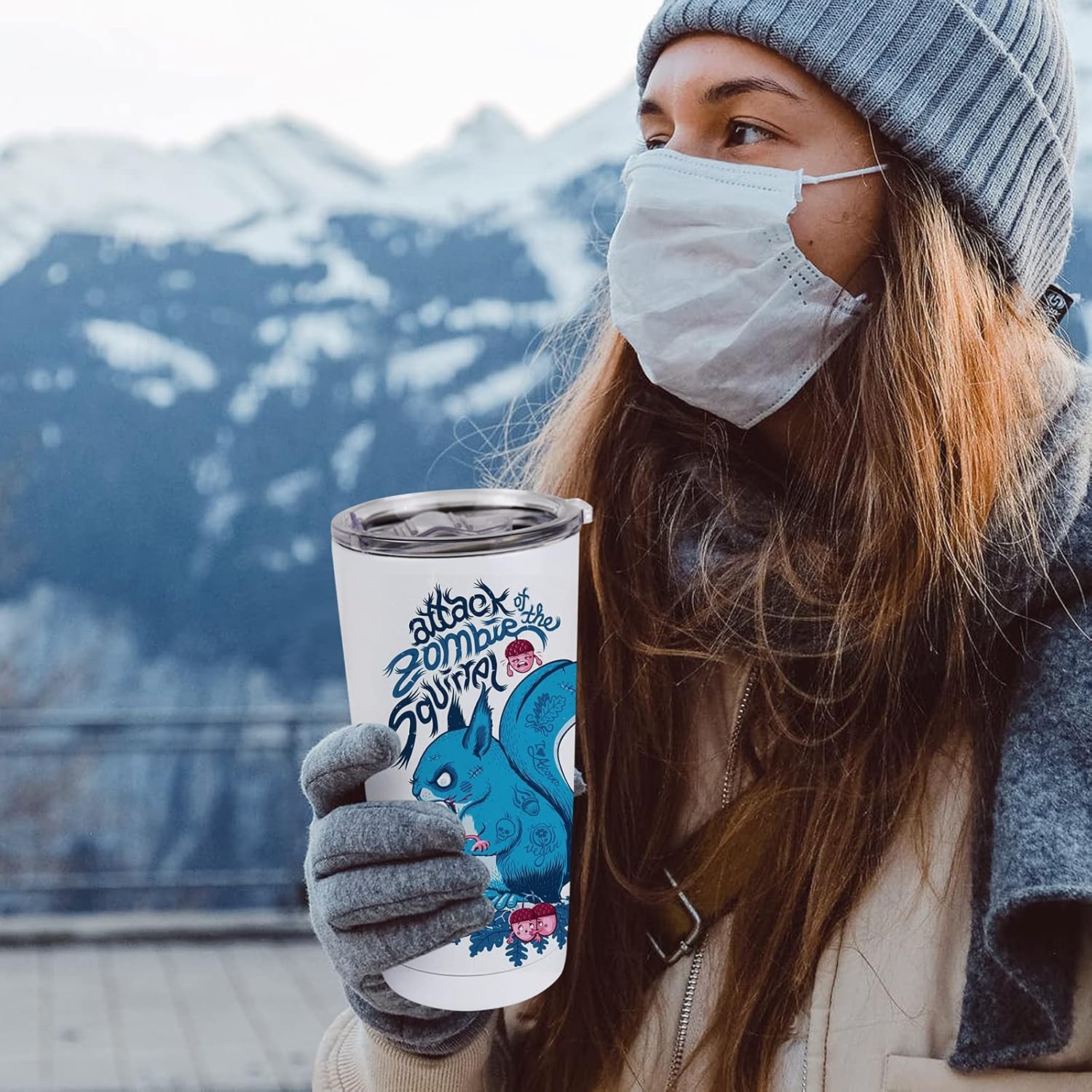 4 Pack Sublimation Blank Tumbler White 20 OZ Stainless Steel with Lid Vacuum Insulated Tumbler Double Wall Coffee Cup - Image 8