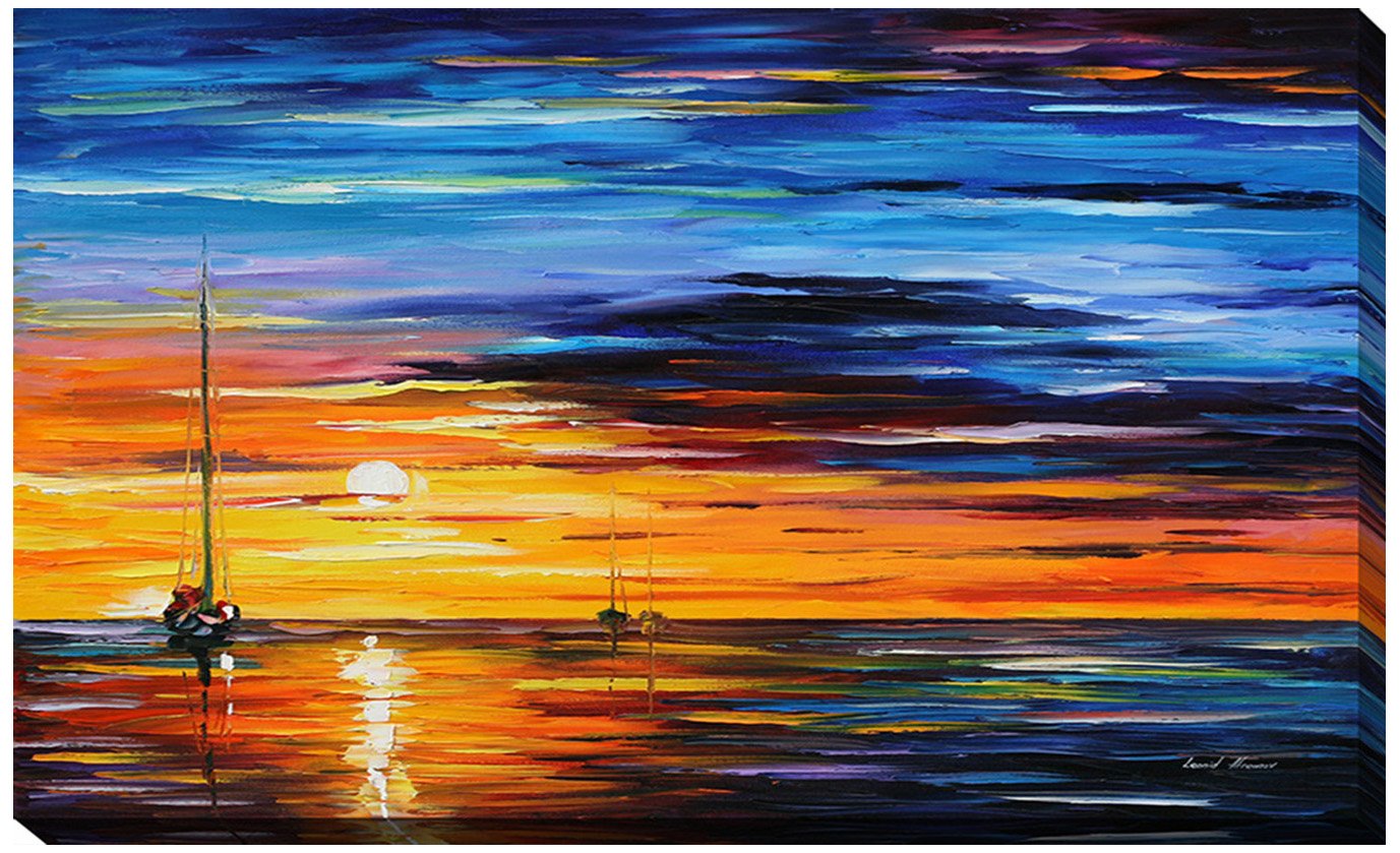 Picture Perfect International Giclee Stretched Wall Art by Leonid Afremov Far And Away artists-canvas, 24" x 40" x 1"