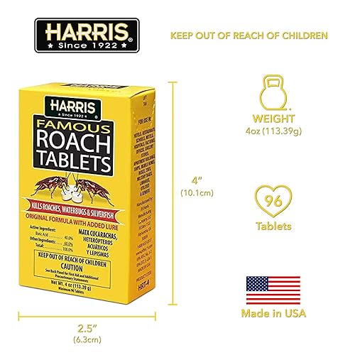 Miniatura 6 de Tabletas para cucarachas Harris