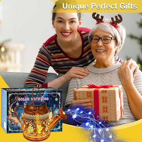 Miniatura 3 de Faroles solares impermeables para exteriores, regadera de colibrí, decoración de jardín, luces solares colgantes para camino, arte de patio,