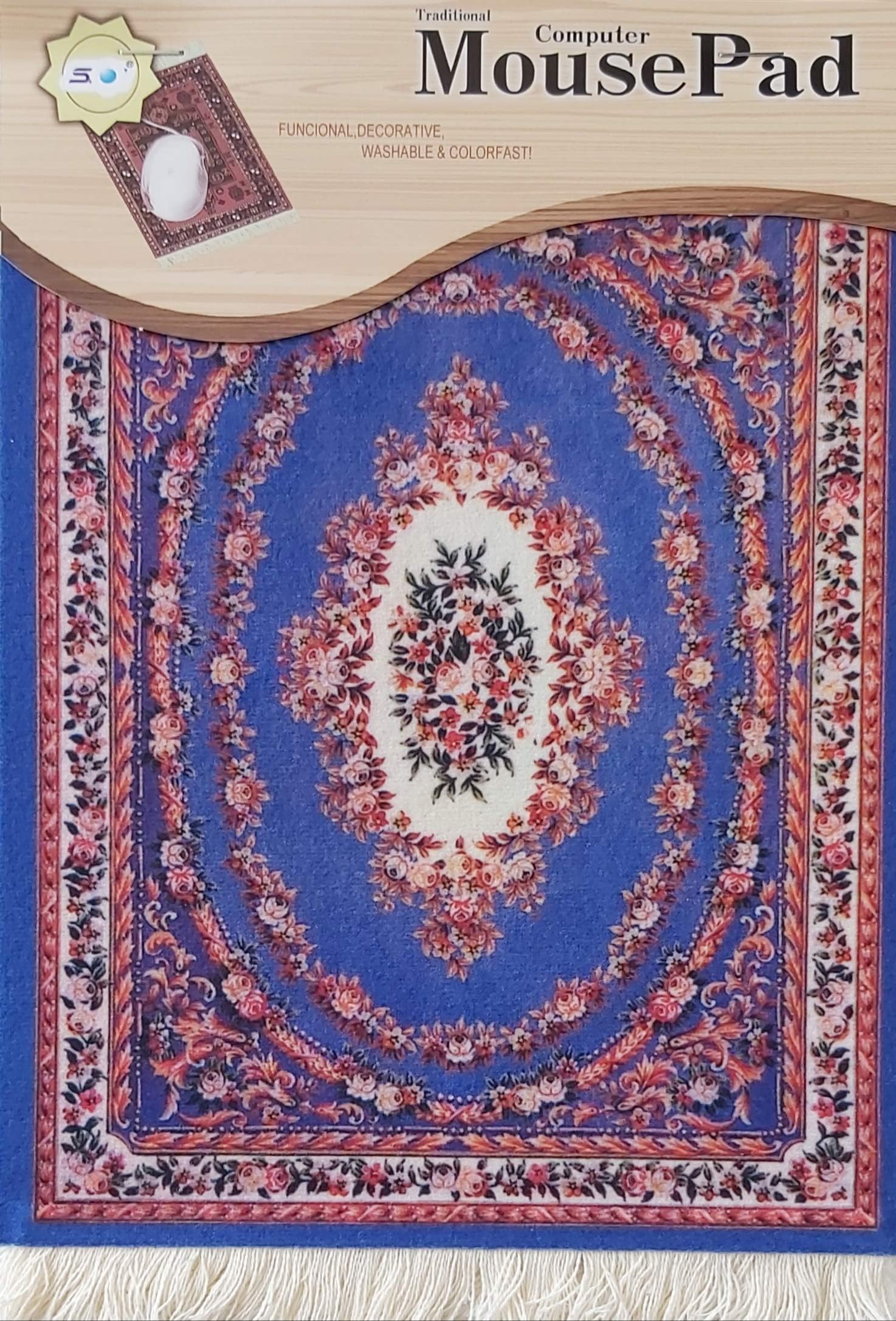 S O Mouse pad Rug 28x18 cm washable Arabic, Persian design rug durable decorative (5)