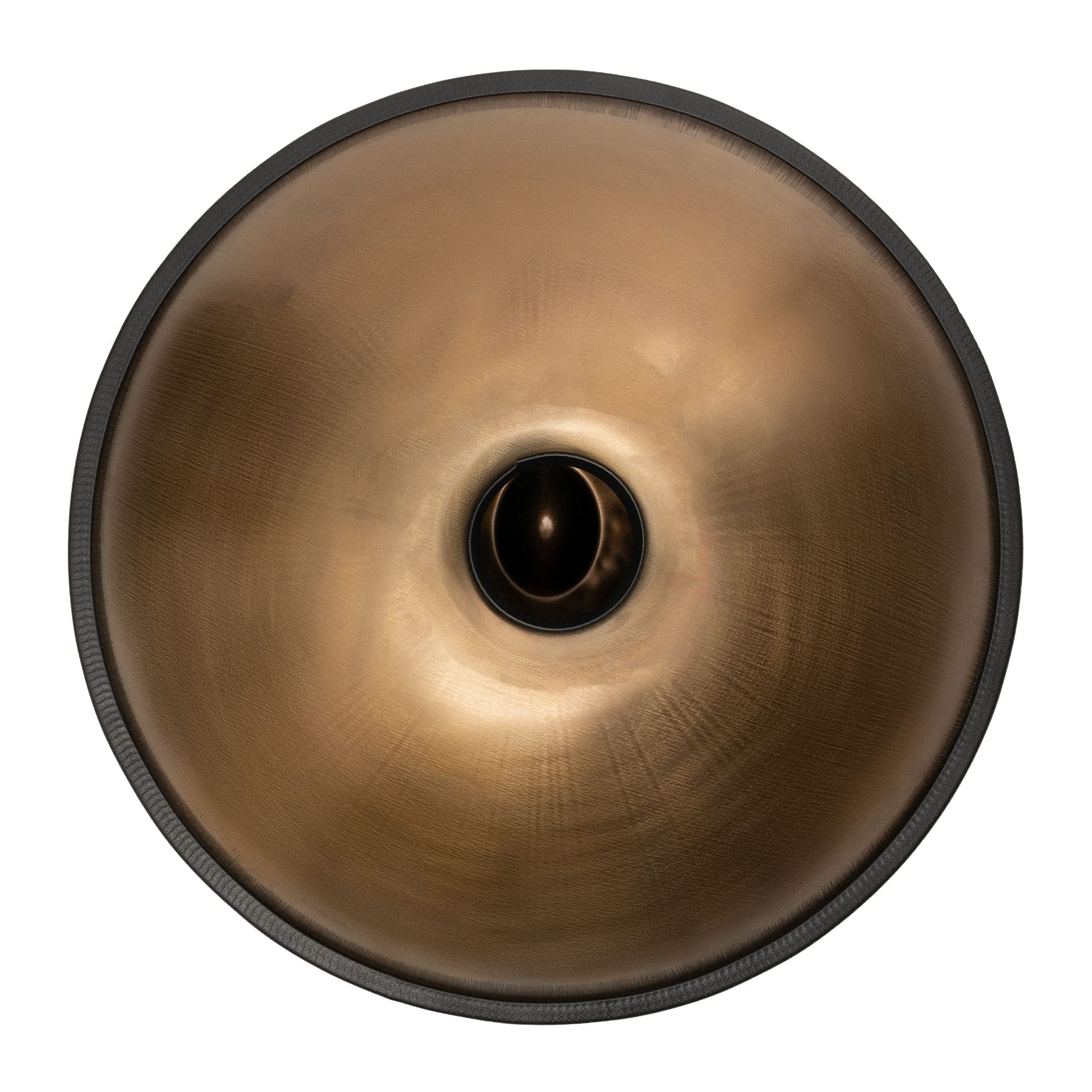 SELA Unity Handpan C# Kurd (432 Hz) I Handmade Premium Qualität - geeignet für Anfänger & Profis I Edelstahl-Percussion-Instrument - inkl. gepolsterter Tasche I Pantam SE 215 Stainless Steel Gold