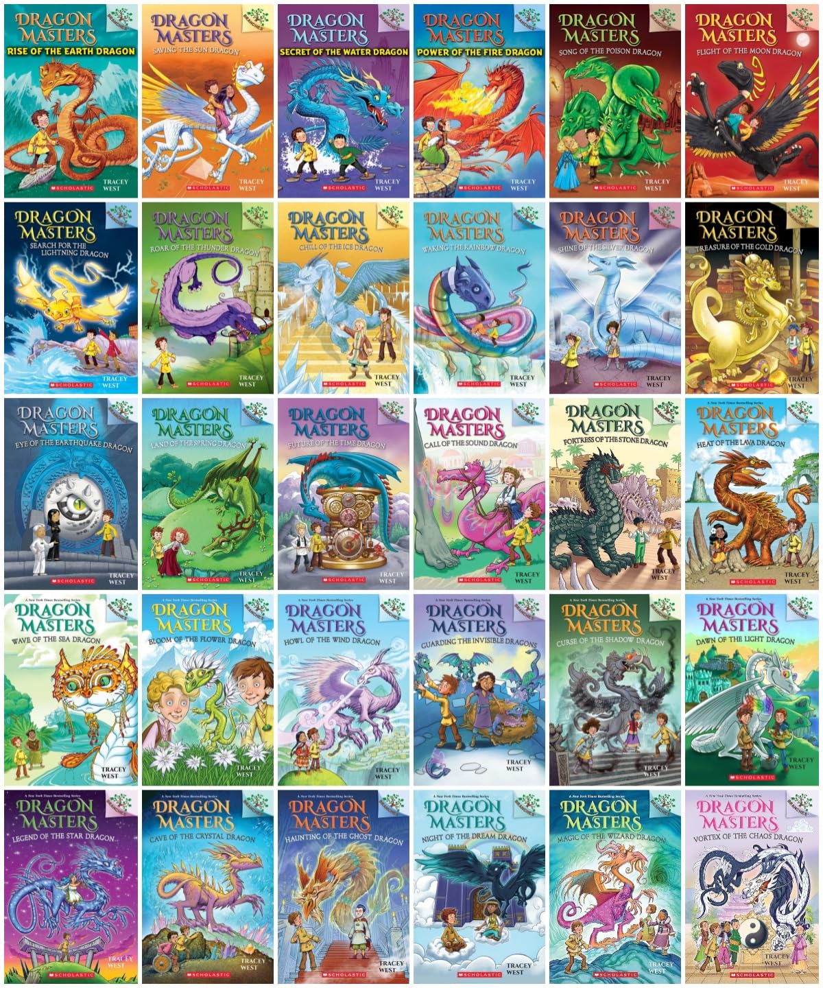 Dragon Masters Series 30-Book Ultimate Collection Set (Bücher 1-30) – Episches Drachen-Fantasy-Abenteuer für junge Leser