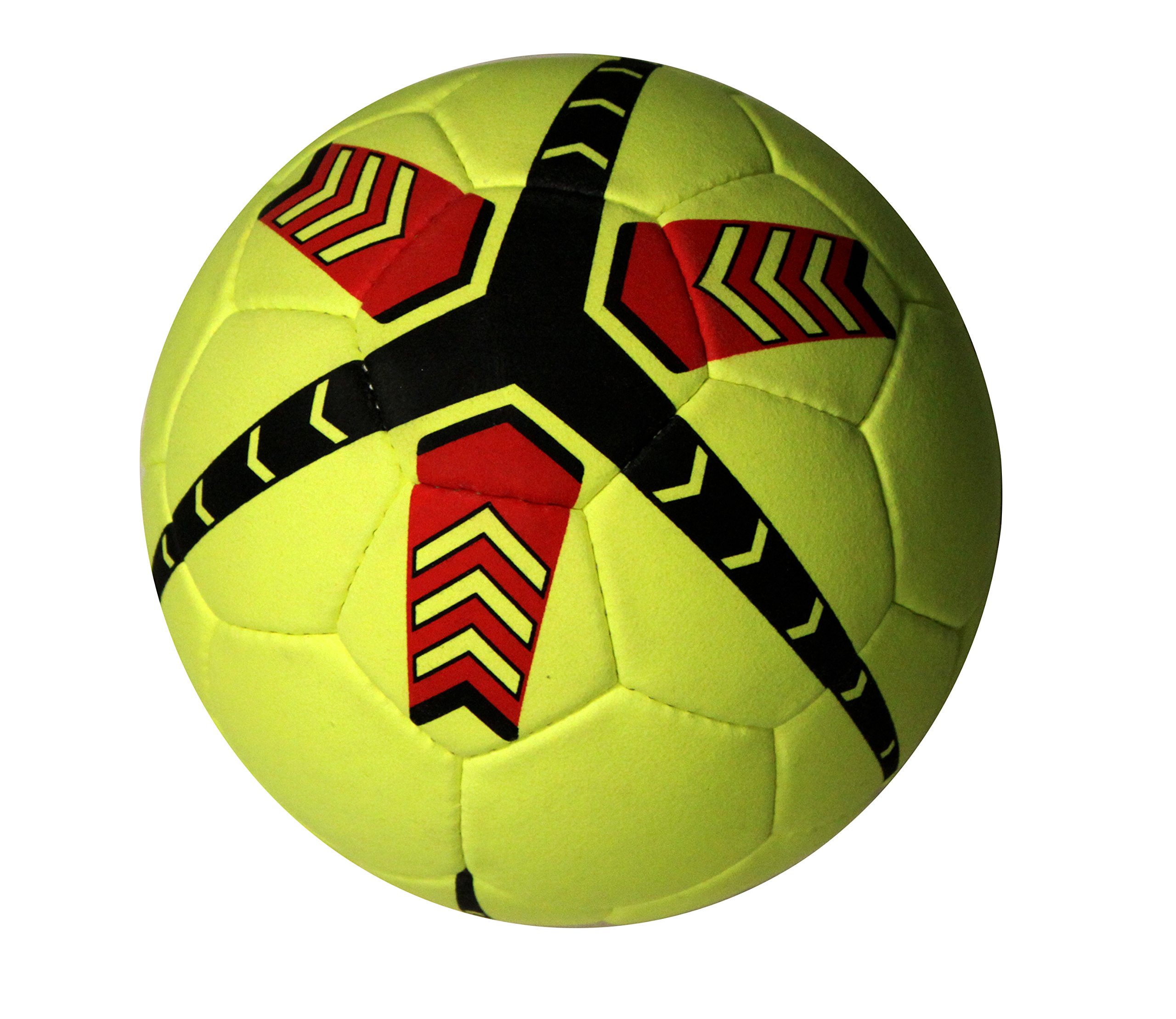 Lisaro Indoor-Fußball Gr. 4 aus Echt Veloursleder | Hallenfußball | Hallenball | Indoorfußball | Spielball der Extraklasse