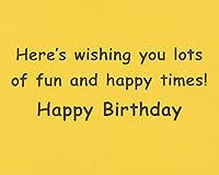 Vista 3 de Papyrus Tarjeta de cumpleaños para niños (Happy Times)