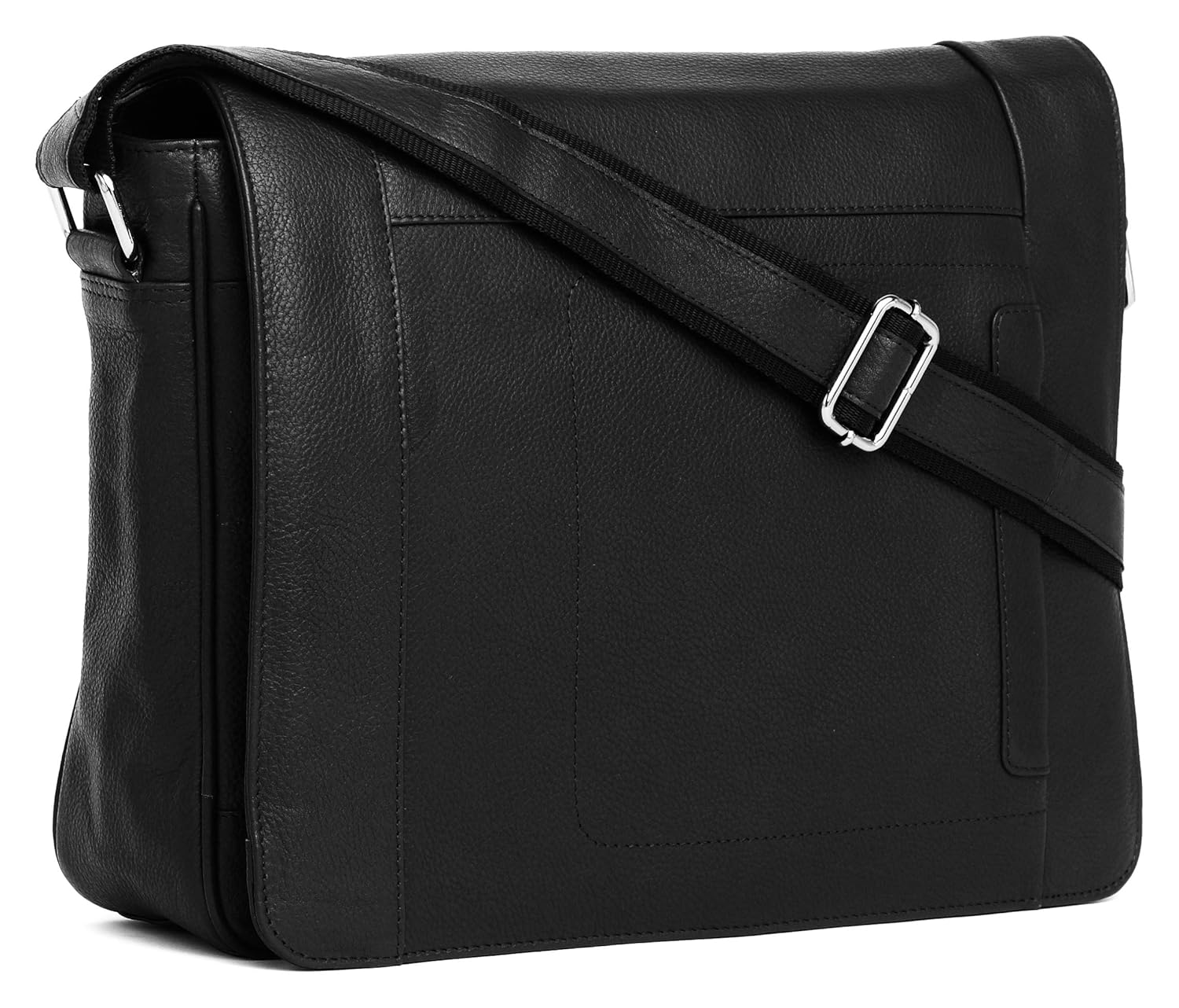 WildHorn Leather Messenger Bag for Men/Office Bag for Men | Fits Upto 15.6 Inch Laptop/MacBook | Laptop Bag/Leather Bag for Men I Dimension : L-16 inch W-3.5 inch H-12 inch WildHorn Leather Messenger Bag for Men/Office Bag for Men | Fits Upto 15.6 Inch Laptop/MacBook | Laptop Bag/Leather Bag for Men I Dimension : L-16 inch W-3.5 inch H-12 inch