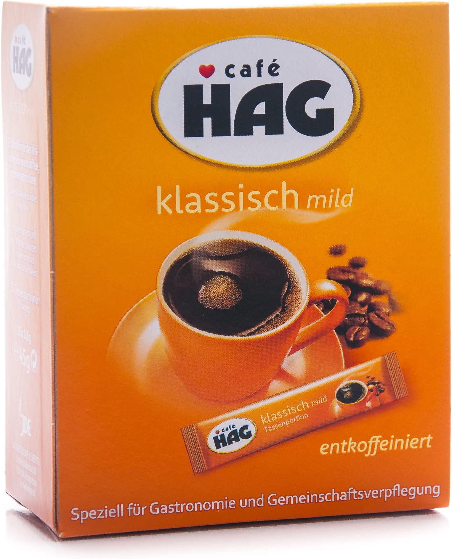 Kaffee Hag cup portions (25 x 1.8 g pack)
