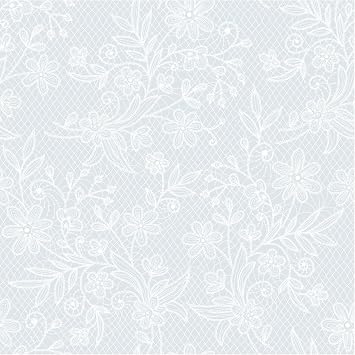 Exquisite Lace Table Cloth Rectangle Table Plastic 6-Pack Lace Tablecloth Rectangular 54 X 108 | Clear & White Floral Tablecloth Disposable | Wild Flower Party Decorations & Party Supplies