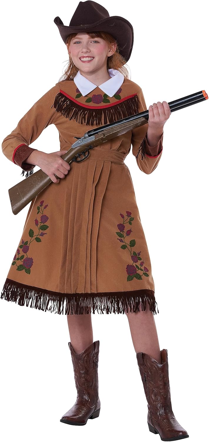 California Costumes Girl's Annie Oakley Costume X-Large