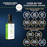 HYPERELEON GREEN | Premium, biologique, exceptionnellement riche en polyphénols, huile d'olive extra vierge grecque, 100% Pure & Biologie naturelle & Non filtré 65 Les meilleurs prix internationaux 260ml (1 Boîte)