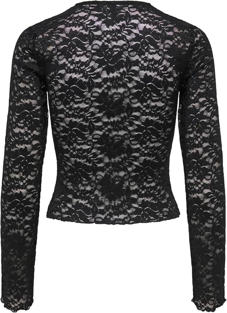 Only Abelone S/s Word Top Box Jrs Cloud Dancer/love - Camiseta De Mujer