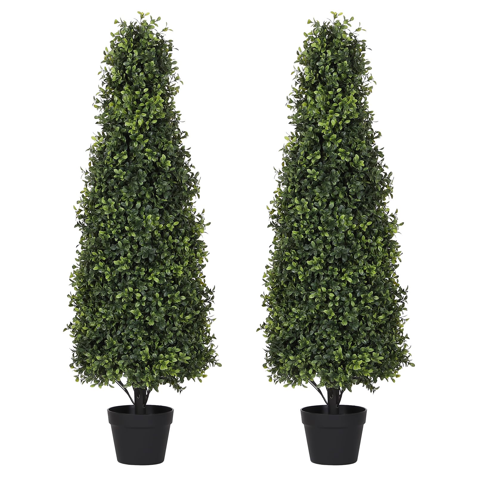 Azoco 4ft Boxwood Topiary Pair