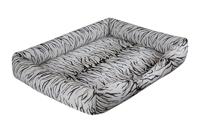 Foto 2 de 3 de Evergreenweb - Cama para perros suave, cama para perros con cojín reversible, tamaño 90 x 115 m, color…