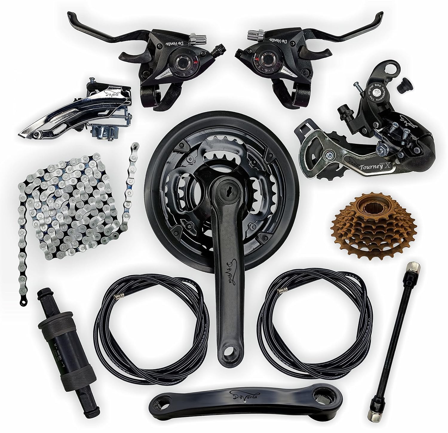 【youmii】SHIMANO STELLAOCEA PLUGGERセット Buy Hoggy Complete Bicycle Gear Set - 21 Speed, Total 12 Parts
