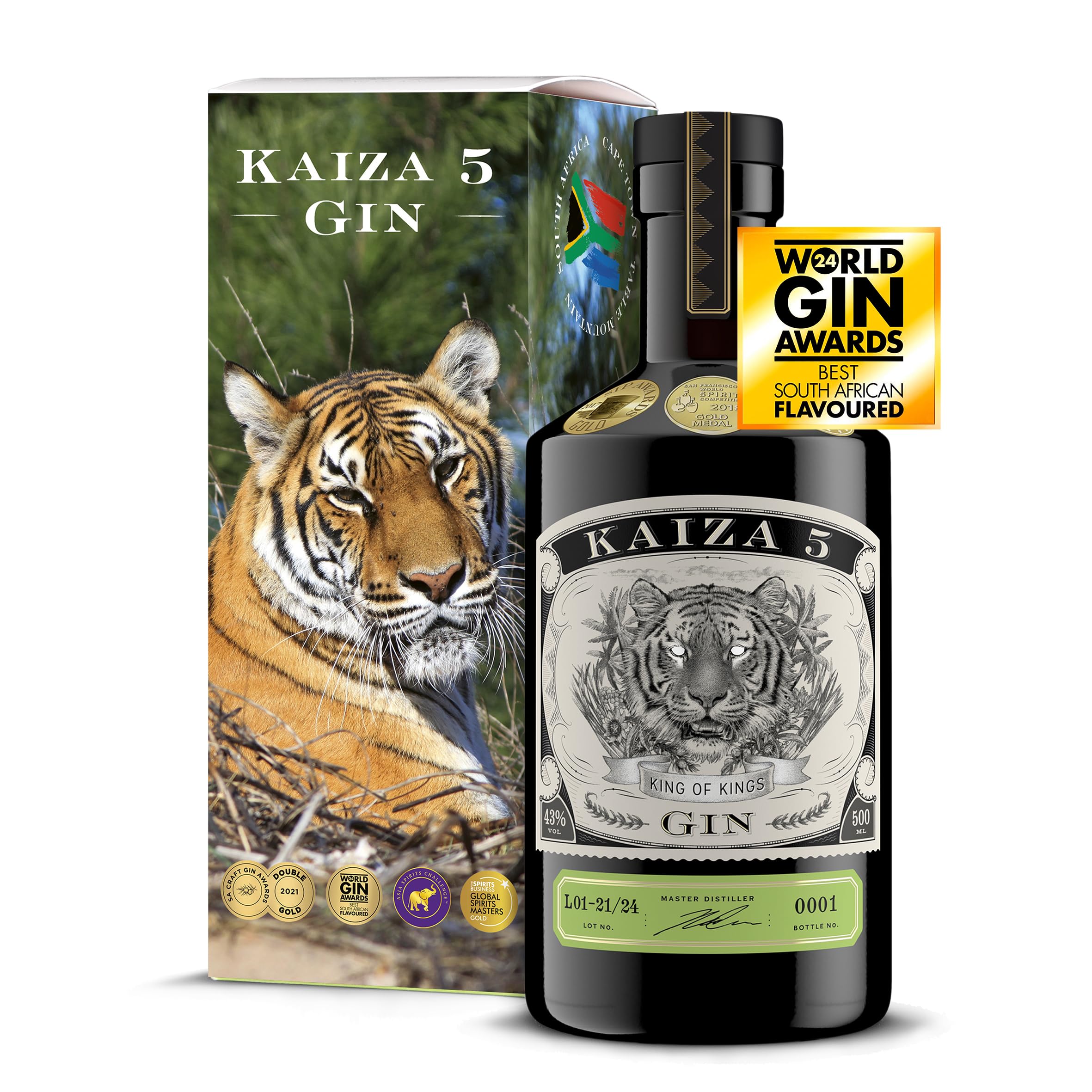 03_Mutter Sunset Beach Tafelberg KAIZA 5 GIN - 0,5 l - 43% | Der ausgezeichnete Gin aus Südafrika/Kapstadt |