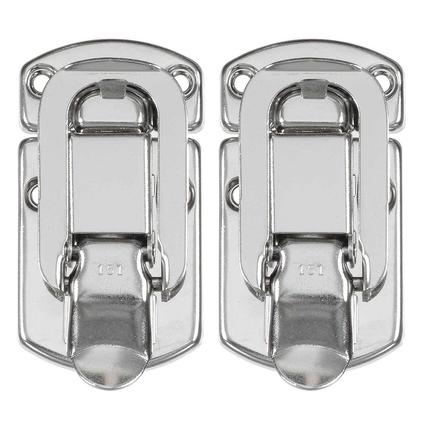 Reliable Hardware Company RH25102A Set of 2 Medium Size Nickle