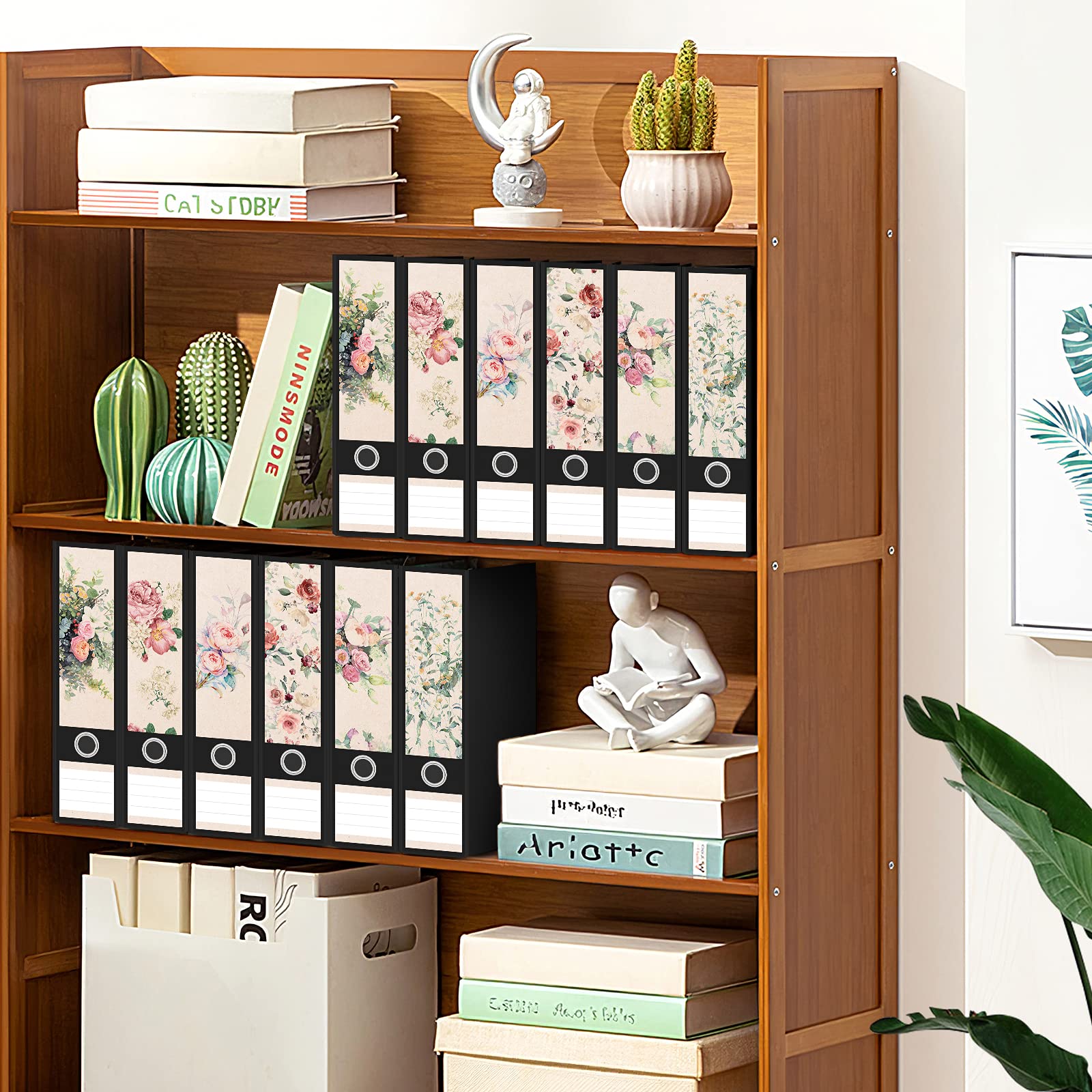 Lot de 100 étiquettes autocollantes pour classeurs de bureau Lot de 100 étiquettes autocollantes pour classeurs de bureau