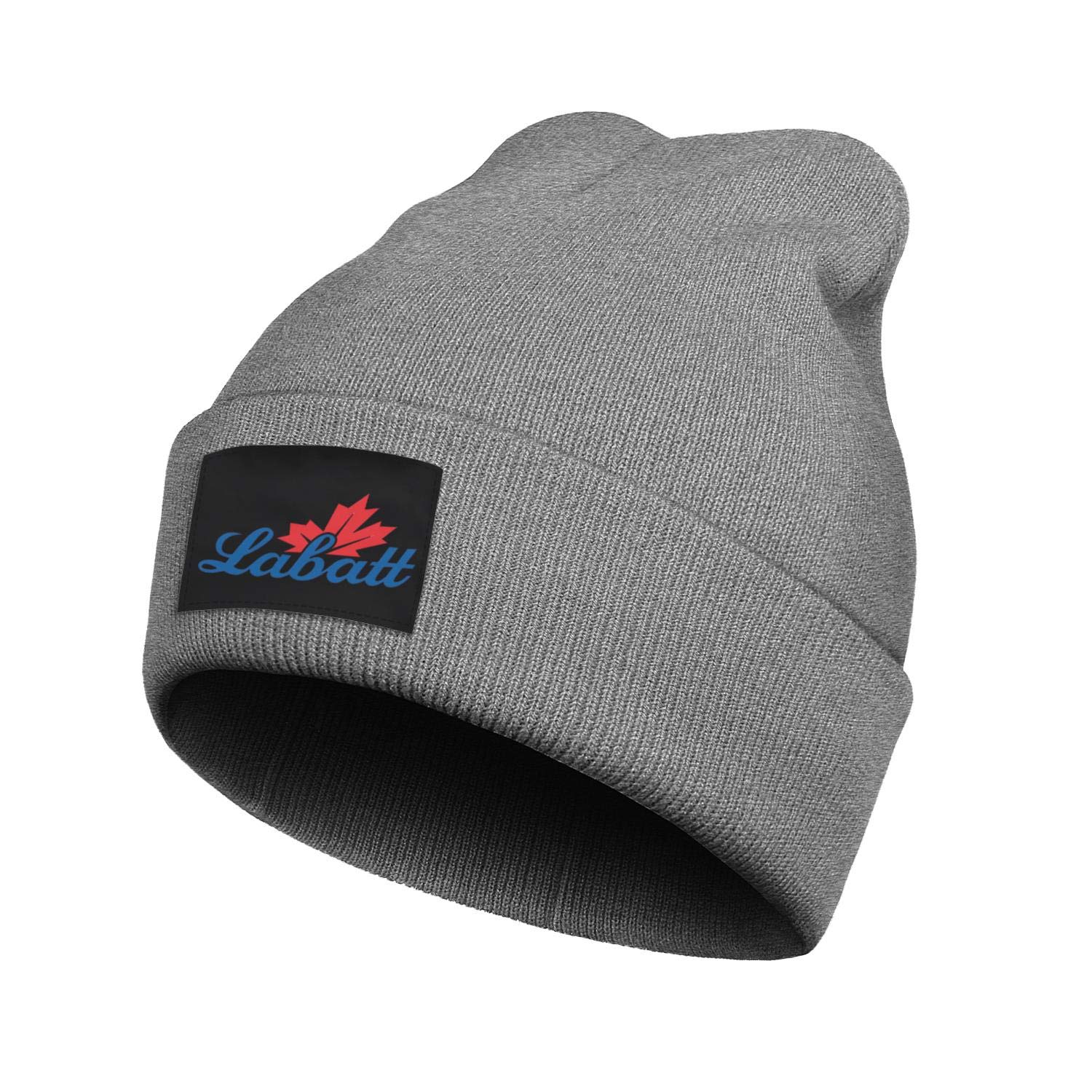 TBQQ Adult Warm Winter Knit Caps Gray 