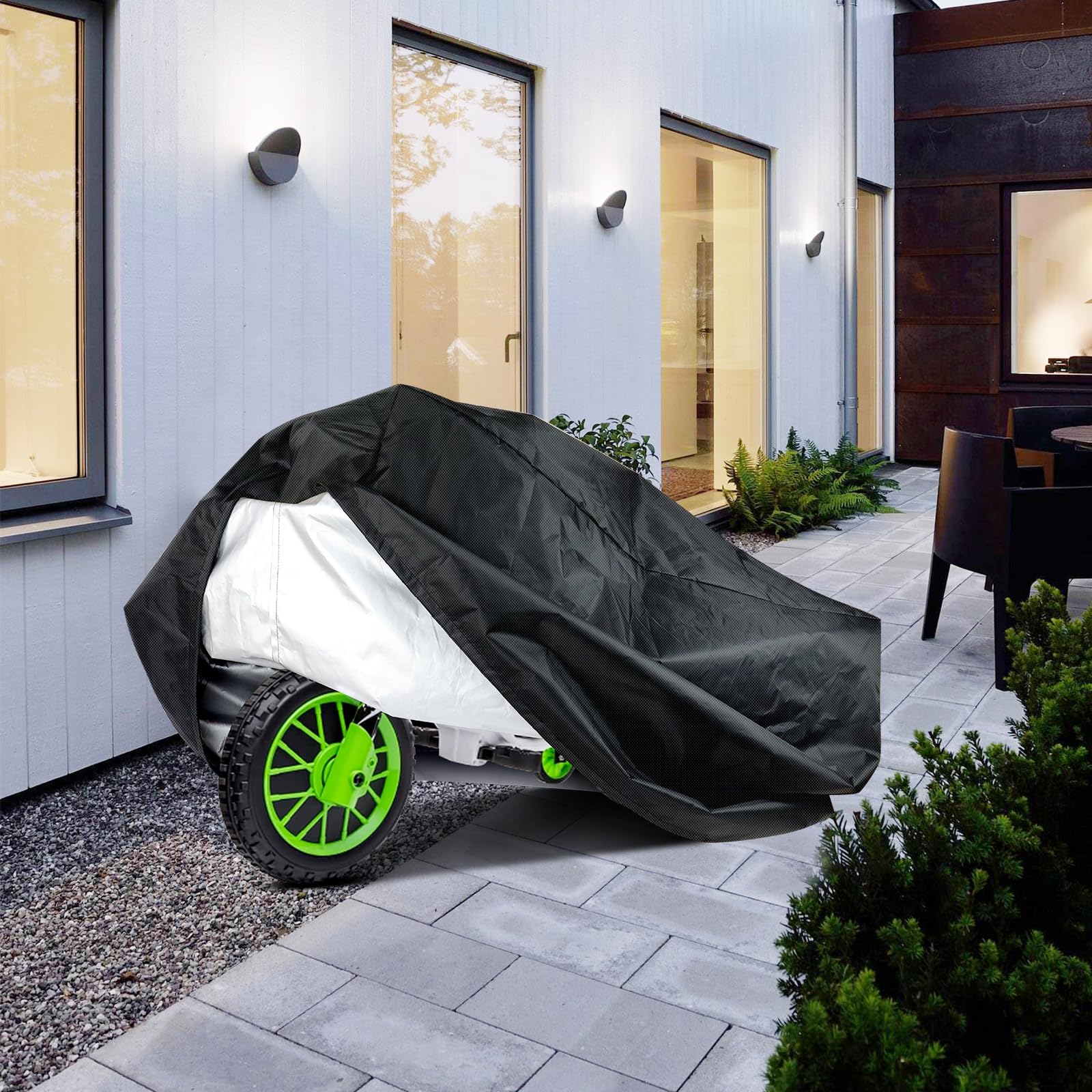 Copertura per moto da bambini, in tessuto Oxford impermeabile, protezione universale per moto elettrica per bambini, resistente all’acqua (104 x 63,5 x 84 cm)