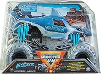 Vista 11 de Monster Jam, Camión monstruo oficial de El Toro Loco, vehículo de colección fundido a presión, escala 1:24, juguetes para niños a partir de 3 años