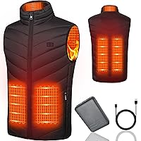 Mincoo Gilet Riscaldabile per Uomo e Donna, Gilet Riscaldato Gilet Elettrico USB Gilet