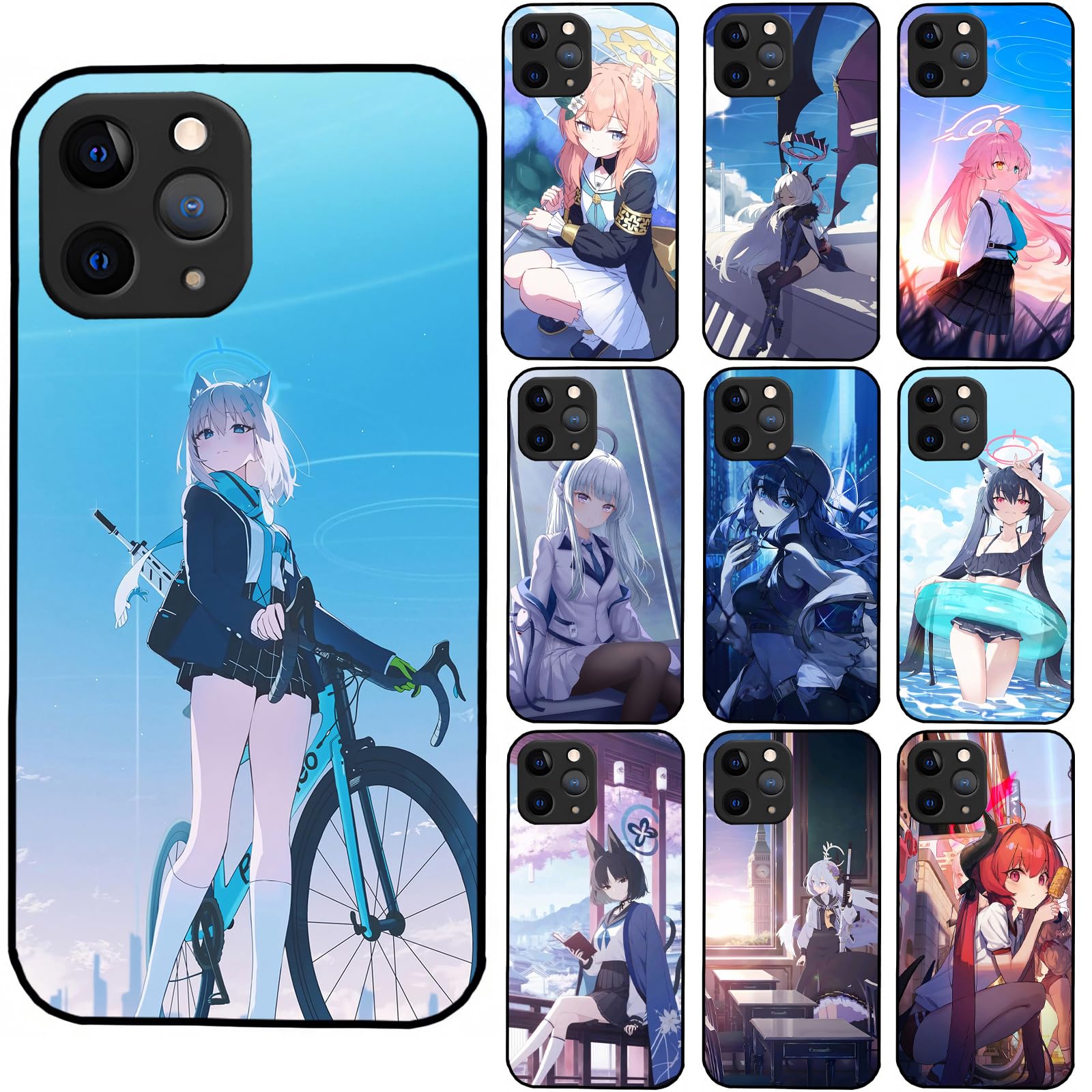Amazon.co.jp: ゲーム ブルーアーカイブ スマホケース iphone12pro